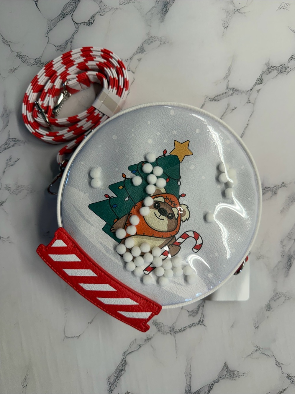 Loungefly 🎄 Holiday 🎅🏼 Star Wars Snow Globe Crossbody Bag